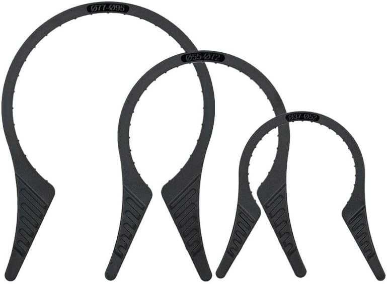 Camera Lens Filter Wrench Kit: PROfezzion 3 Pack Wrench for ND UV CPL Filter, Fit 37-52mm 55-72mm 77-95mm Lens Thread for Canon Nikon Sony Fujifilm Olympus Pentax & Other Camera