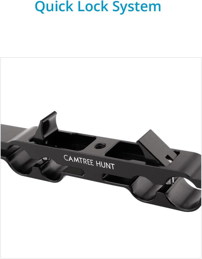 Hunt Universal 19mm/15mm Rosette Handle Set for DSLR & Video Camera Shoulder Mount Rigs. (CH-1915-RH)