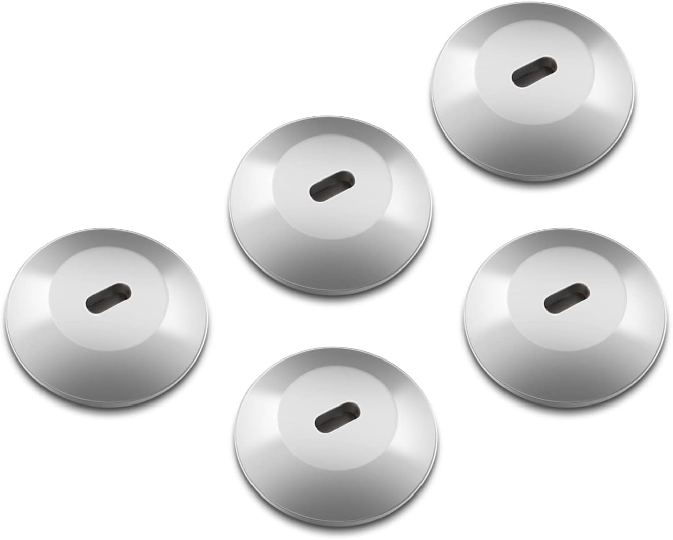 5 Pack Anchor Plate Adhesive Security Plate with Slot for Computer Lock Security Cables to Lock Down Laptops, Tablets, Monitors,for iPhone Smart Phone, MacBook Pad Ipad, Tablet, Other Device