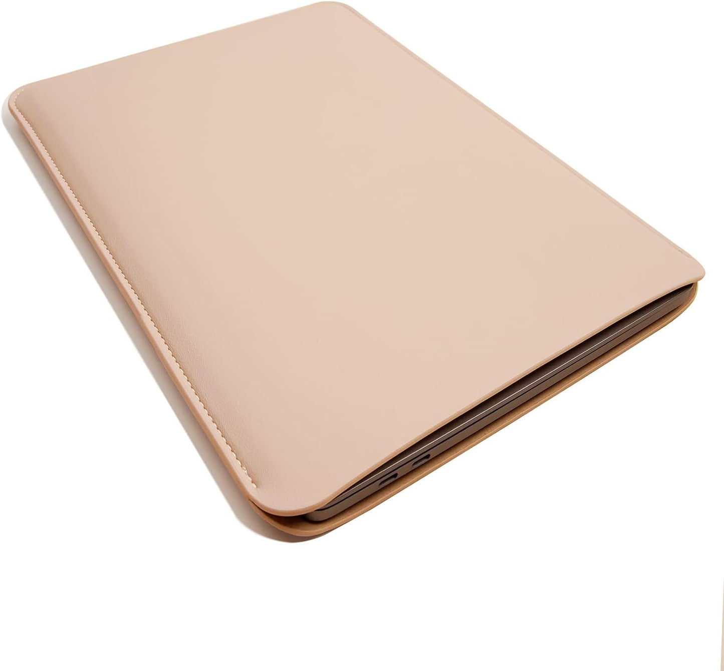 Slim Laptop Sleeve 13 Inch Compatible with 2024 MacBook Air 13 M3 M2 M1/ MacBook Pro 13 M2 M1 Color Beige
