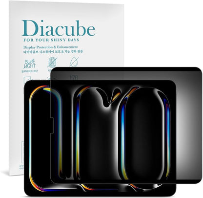 360° 4-Way Magnetic & Nano Adsorption Privacy Screen Protector for iPad Pro 13 Inch M4 2024 | Detachable, Anti-Spy, Anti-Fingerprint | Works in Both Landscape & Portrait Modes