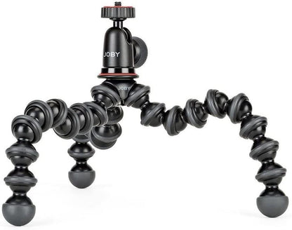 JOBY GorillaPod Compact Tripod Kit with Ballhead for Mirrorless Cameras up to 2.2 lbs. Black/Charcoal.