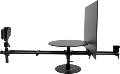 Glide Gear REVO 50 360° Rotating Camera Platform Rig, Adjustable Arm for DSLR or Smartphone, Aluminum Build, Supports Up to 40lbs