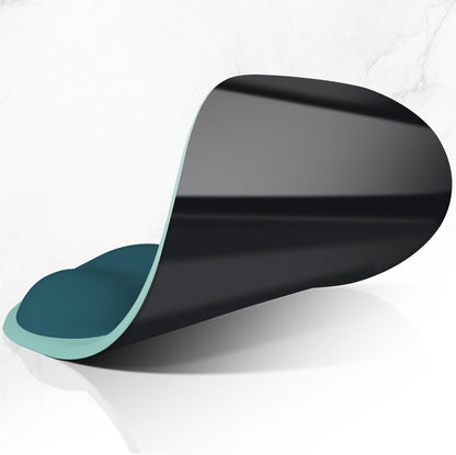 ITNRSIIET Ergonomic Mouse Pad, Cushioned Gel Wrist Rest, Non-Slip Base, Smooth Surface, Cute Multi-Color, 9.5 x 8.2 in, Light Green to White