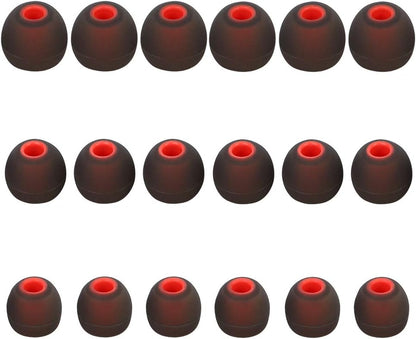 Brandless Silicone Earbud Tips Replacement Earbuds Cap Eartips Tips Eargels 9 Pairs SML