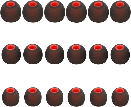 Brandless Silicone Earbud Tips Replacement Earbuds Cap Eartips Tips Eargels 9 Pairs SML