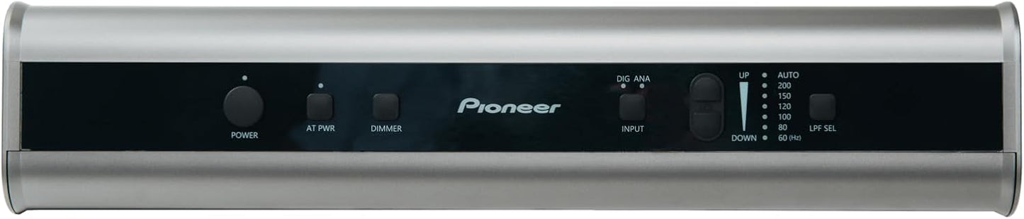 PIONEER,Sound TECTOR,Desktop Gaming Speaker,Slim Powered SUBWOOFER with HVT System,suppresses unwanted Vibration,Compact and 2.9 inch Thickness subwoofer,TQ-WG3000