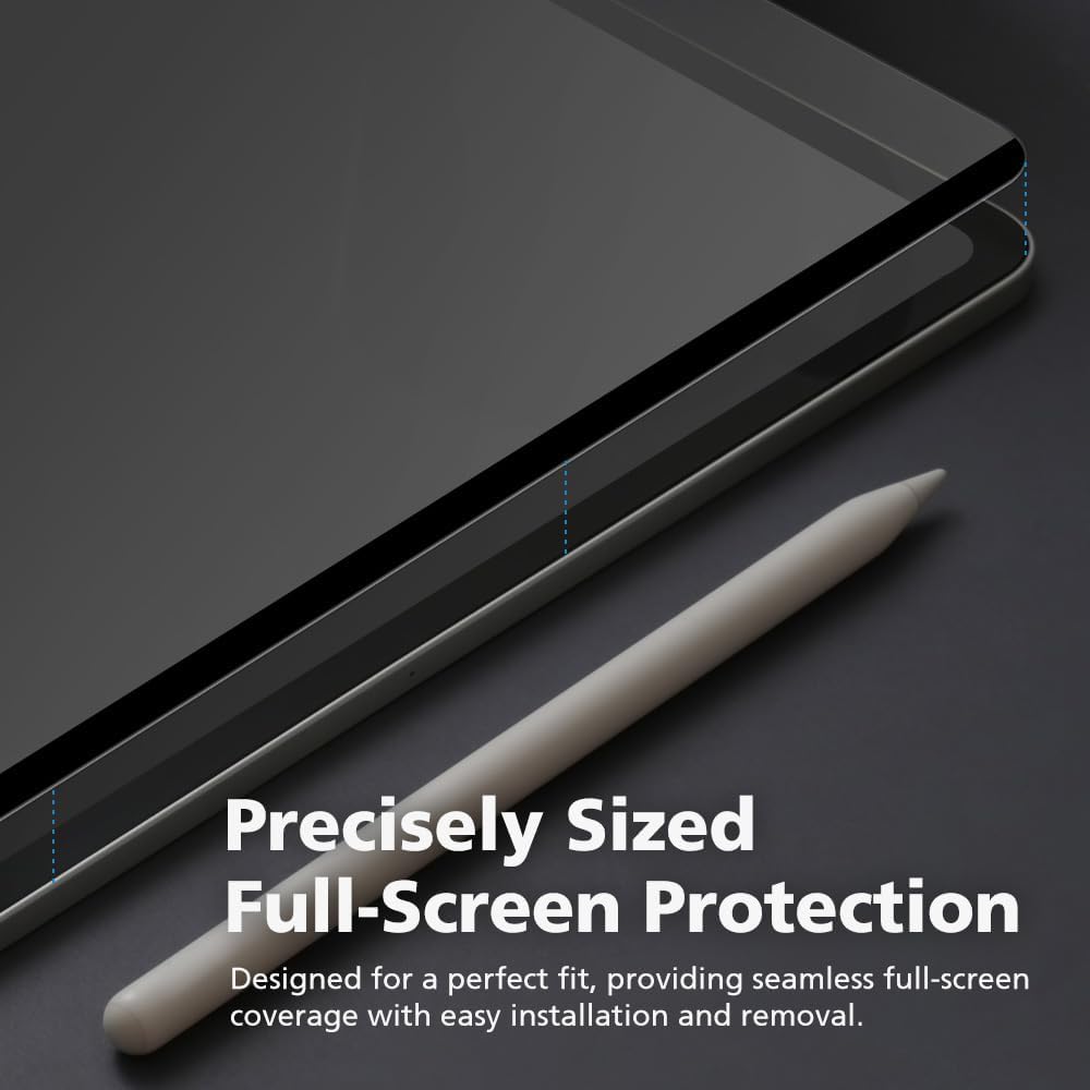 360° 4-Way Magnetic & Nano Adsorption Privacy Screen Protector for iPad Pro 13 Inch M4 2024 | Detachable, Anti-Spy, Anti-Fingerprint | Works in Both Landscape & Portrait Modes
