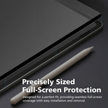 360° 4-Way Magnetic & Nano Adsorption Privacy Screen Protector for iPad Air 13 Inch M3 2025 & M2 2024 | Detachable, Anti-Spy, Anti-Fingerprint | Works in Both Landscape & Portrait Modes