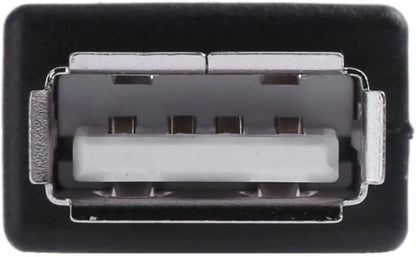 Cmple - [10 Pack USB Female to Female Coupler Adapter Straight Bridge USB 2.0 Type-A Jack to Jack Extension Connector Converter High Speed Data Transfer Charger Cable Extender