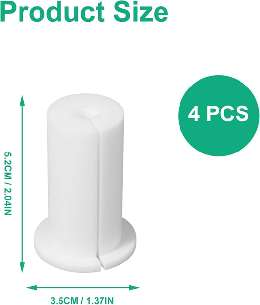 Cable Routing Kit for Starlink, Ethernet Cable Bushing Wall Penetration Grommet for 3/4 inch Hole Cover, 4 PCS