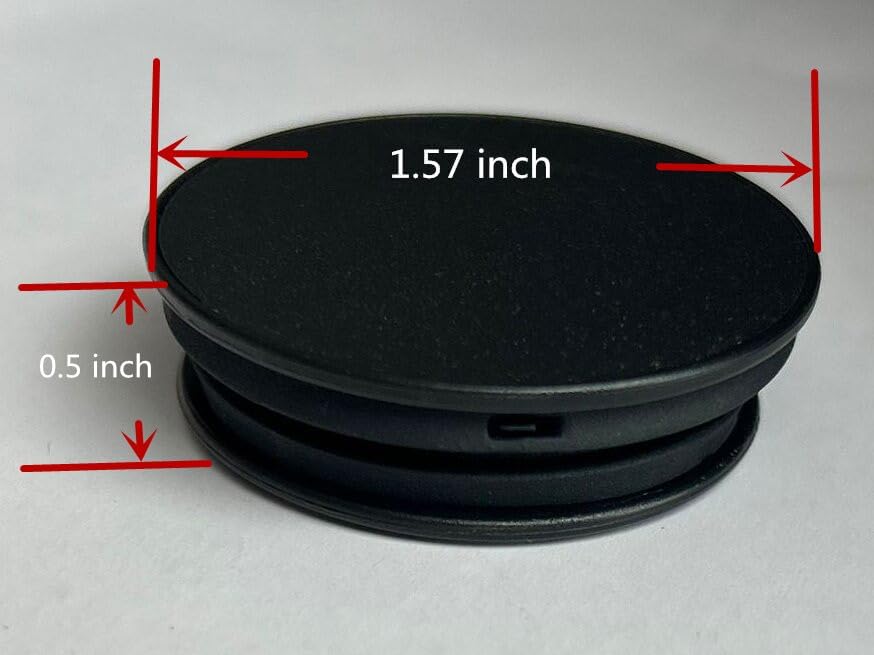 3 Pack Fashionable Clear Glitter Expandible Collapsible Moblile Phone Grip Stand Holder for Smartphones and Tablets Cell Phone Accessory-5 (Black Gradient Colorful Glitter)