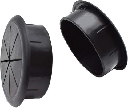 2-3/8 Inch (60mm) Flexible Desk Grommets Wire Cord Hole Cover Cable Organizer for Desktop Equipment Wiring Management and Protection