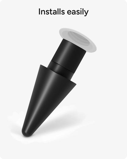 ZAGG Replacement Tips for Apple Pencil 1st Gen, 2nd Gen, & USB-C - Pack of 4, Smooth Writing, Perfect Friction, Pastel Pink, Blue, Green, & White