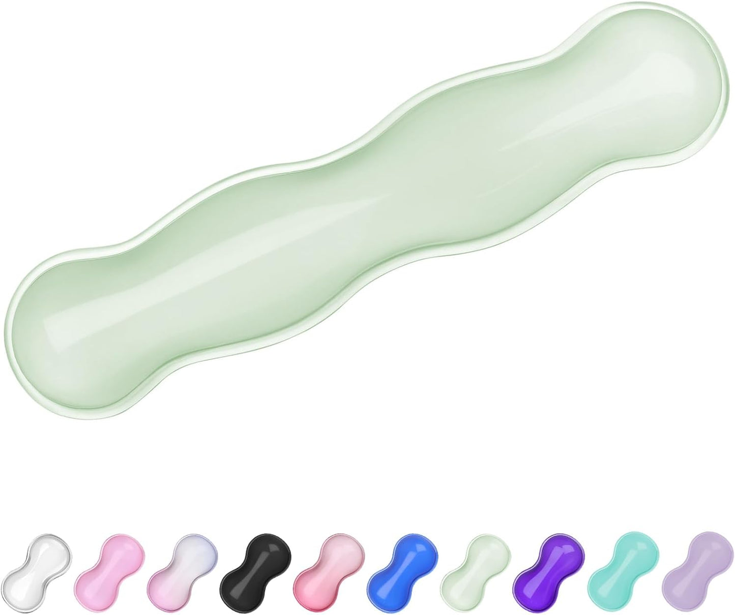 Gel Wrist Rest for Keyboard and Mouse, Wrist Rest for Keyboard, Mouse Wrist Support, Pain Relief, Cool Touch, Non-Skid, Keyboard Wrist pad