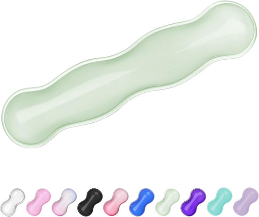 Gel Wrist Rest for Keyboard and Mouse, Wrist Rest for Keyboard, Mouse Wrist Support, Pain Relief, Cool Touch, Non-Skid, Keyboard Wrist pad