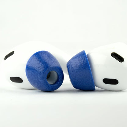 Comply TrueGrip MAX | Premium Memory Foam Replacement Earbud Tips for Apple AirPods Pro 1 & 2 | Long Lasting Comfort, MAX Durability, Secure Fit, Superior Noise Isolation| Blue (Medium) (3 Pairs)