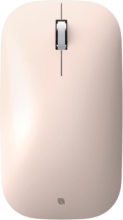 Incase Modern Mobile Mouse – Designed by Microsoft – Lightweight, Precision Navigation, Right/Left Hand Use, Scroll Wheel, BlueTrack Technology, Wireless Bluetooth for Mac/Windows/8/10/11 (Sandstone)