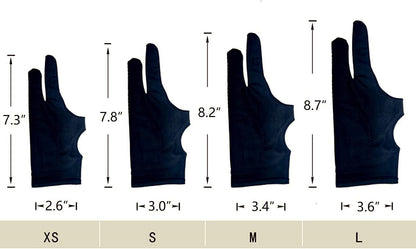 Drawing Glove, Digital Art Glove for Graphic Tablet, Artist Gloves with Two Fingers for iPad