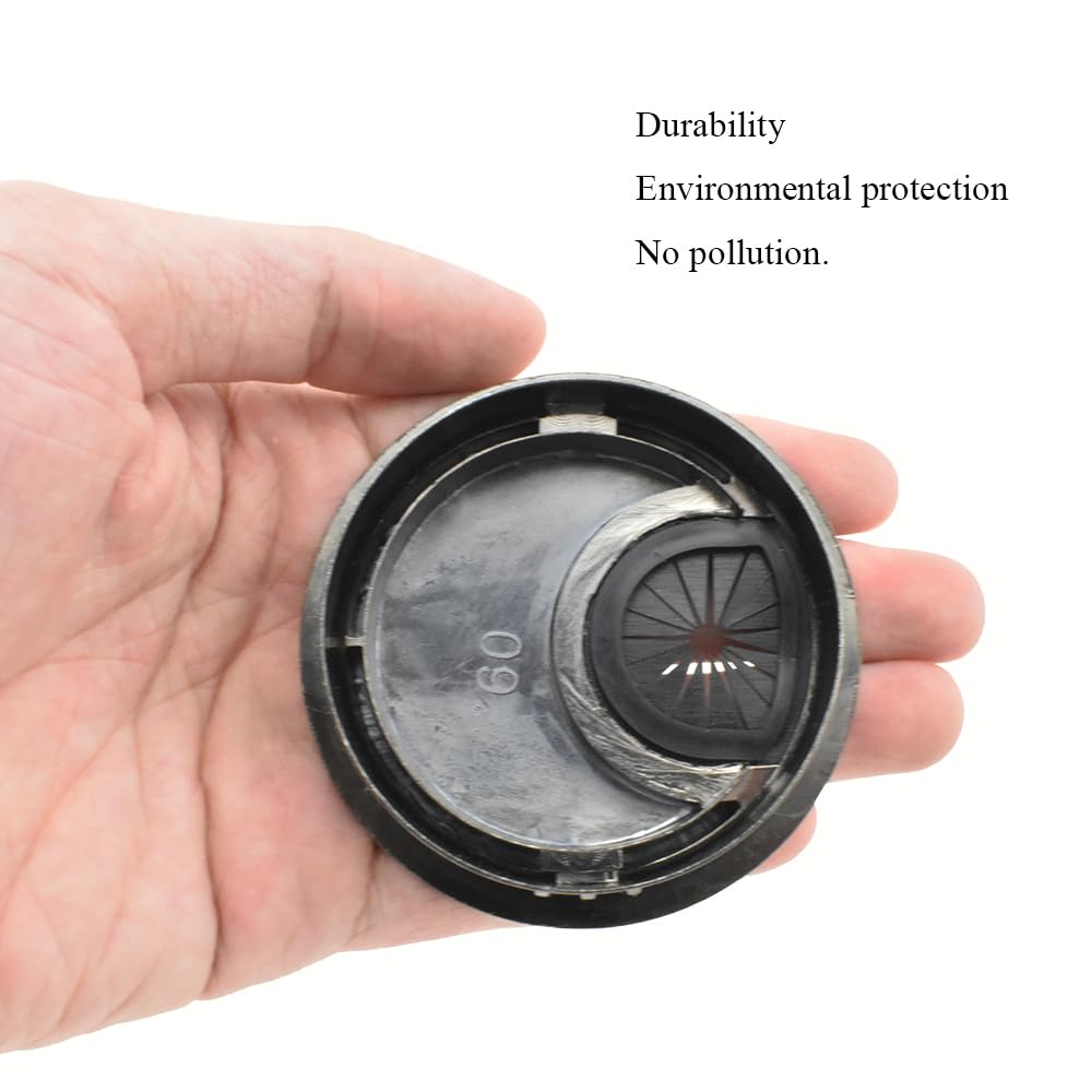 HAHIYO 2Pcs 2.4Inch/60mm Bronze Zinc Alloy Desk Grommet Wire Grommet Cable Management Cord Hole Cover Desk Wire Hole Insert Wire Organizer for Computer Office Home School Equipment Systems