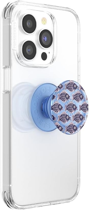 PopSockets Plant-Based Phone Grip with Expanding Kickstand, Adhesive Grip, Eco-Friendly - School Time