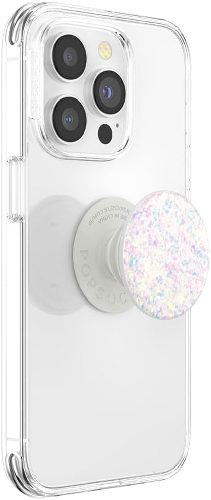 PopSockets Phone Grip with Expanding Kickstand, Adhesive Grip - White