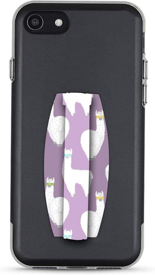 Gear Beast Universal Cell Phone Grip - Ultra Slim Elastic Finger Holder & Phone Stand