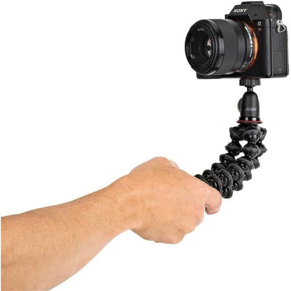 JOBY GorillaPod Compact Tripod Kit with Ballhead for Mirrorless Cameras up to 2.2 lbs. Black/Charcoal.