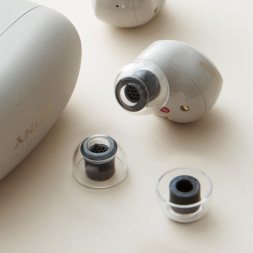 AZLA SednaEarfit XELASTEC 2 (S) - Earbud Tips for Wireless Headphones - Noise Canceling Earbuds Replacement Tips - Eartips Compatible with Sony, Samsung, Beats, JLab, Skullcandy, Sennheiser