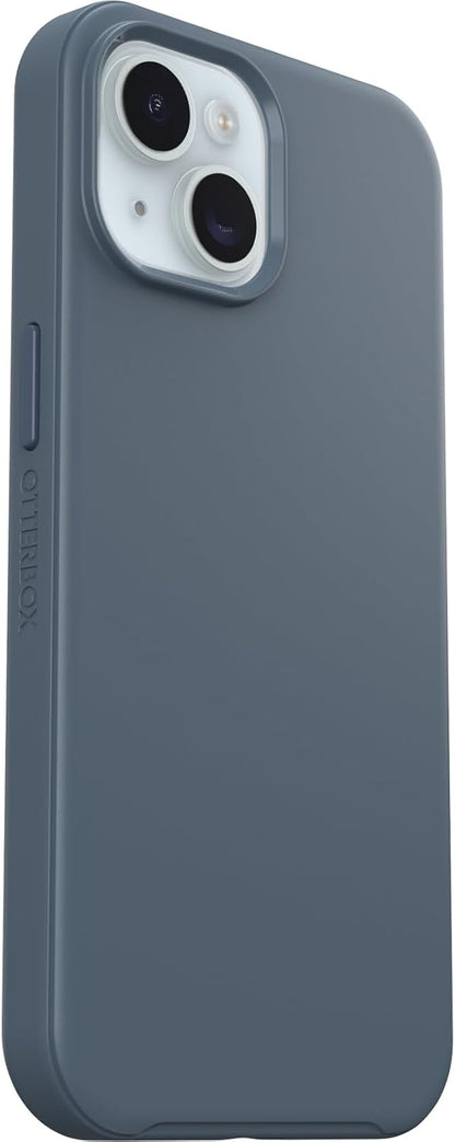 OtterBox iPhone 16e, 15, 14, & 13 Symmetry Series Case - BLUETIFUL (Blue), Snaps to MagSafe, Ultra-Sleek, Raised Edges Protect Camera & Screen