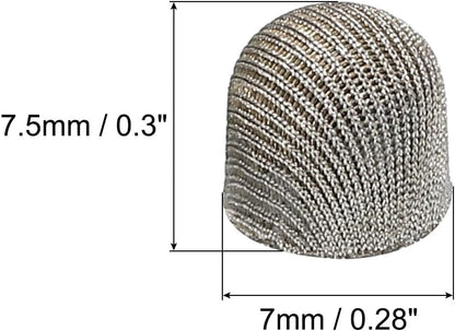 MECCANIXITY 12pcs 7mm Stylus Pen Fine Tips Conductive Fiber Capacitive Touch Screen Pens Tip Universal Replacement