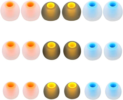 Brandless Earbud Tips Earbuds Replacement Tips Ear Tips Earbuds Eartips Eargels 9 Pairs SML