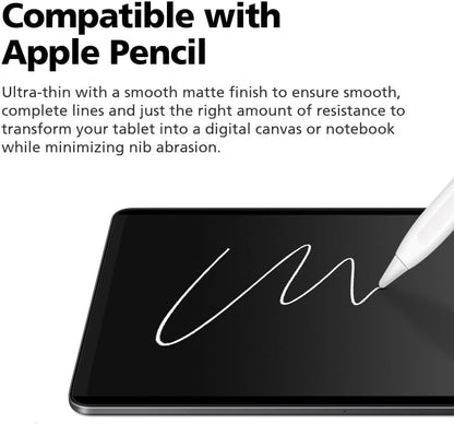 2-Pack Anti Glare Screen Protector with Blue Light Filter For iPad 11th Gen 11 inch, Anti-Glare Matte PET Film, Anti-Fingerprint, High Touch Sensitivity, Easy Installation