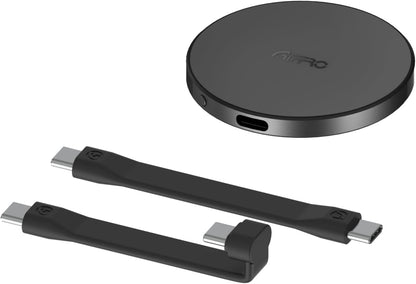 P10 Magnetic PSSD ，For iphone MagSafe Portable SSD, Upto 2000MB/s-Type-C, SM2320，USB 3.2 Gen 2x2 20Gbps, Connectivity, Updated Firmware - Portable Magnetic External Solid State Solution (Black-1T)