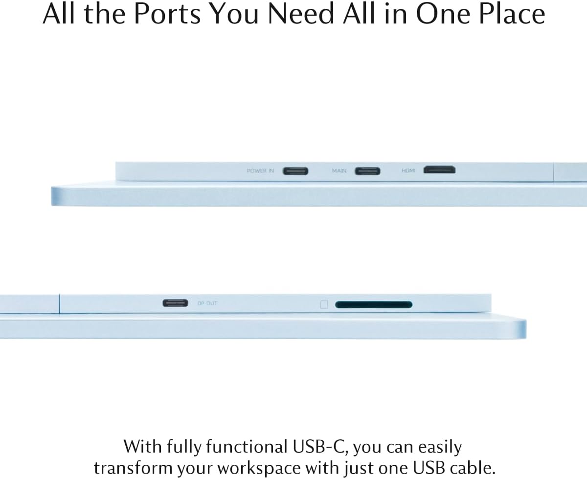 SOTSU FlipAction Pro 16" Gen 1 Limted Edition Premium Portable Monitor | Super Compact | Pivot Rotate | 2560x1600 DCI P3 | 60Hz | 350 Nits | Full Metal CNC | Perfect Match for Mac and Windows