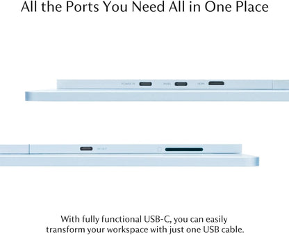 SOTSU FlipAction Pro 16" Gen 1 Limted Edition Premium Portable Monitor | Super Compact | Pivot Rotate | 2560x1600 DCI P3 | 60Hz | 350 Nits | Full Metal CNC | Perfect Match for Mac and Windows