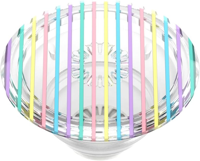 PopSockets Translucent Phone Grip with Expanding Kickstand, PopSockets for Phone, Adhesive Grip, Translucent PopGrip - Translucent Colorblock