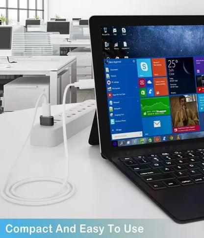 USB C to USB Adaptor 5 Pack,USB to USB C Adapter,Type C Male to A Female Charger Converter Kit Connectors for Laptops, Phones, Tablets, Computers, Electronics