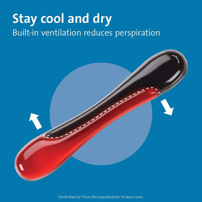 Kensington Duo Gel Mouse & Keyboard Wrist Rest Bundle Set, Ergonomic Keyboard and Mouse Pad With Wrist Support, Keyboard Wrist Rest, Computer Keyboard Pad, Cooling Gel, Non-Skid Backing, Red K50036WW