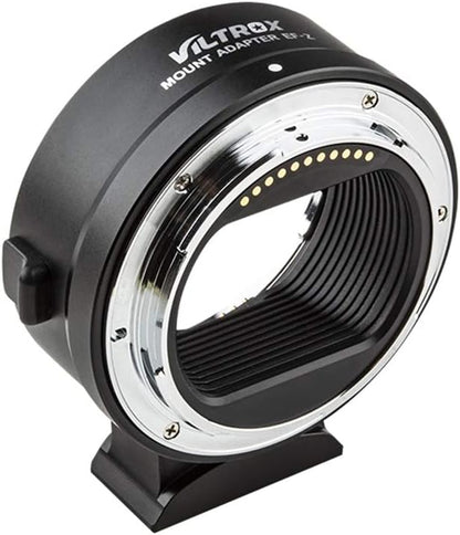 VILTROX EF-Z Lens Adapter EF/EF-S Lens to Z Mount autofocus Adapter Compatible with Canon EOS EF/EF-S Lens to Nikon Z Mount Cameras Z5 Z50 Z30 Z6 Z6II Z7 Z7II Zfc Z8 Z6III Z7III Z9