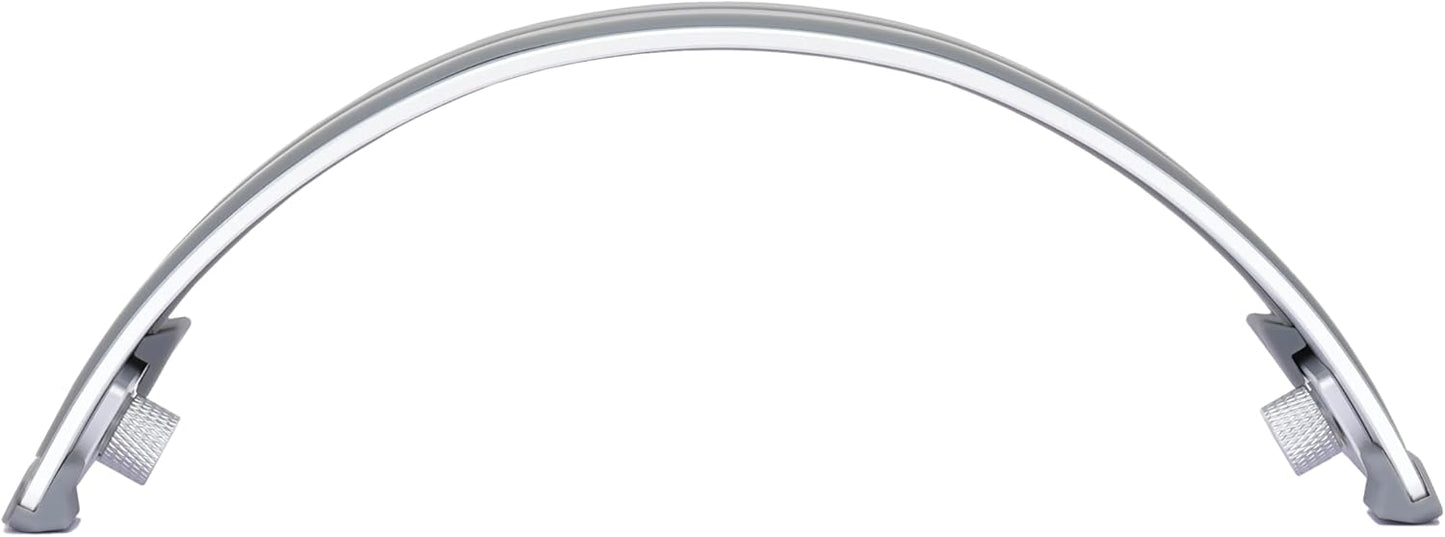 Adjustable Vertical Laptop Stand - 6061 Aluminum, CNC Precision, Anodized Finish, Fits All Laptops Including 17-inch, Ventilated Design, Anti-Slip Silicone Pads, ARC Shaped Stands