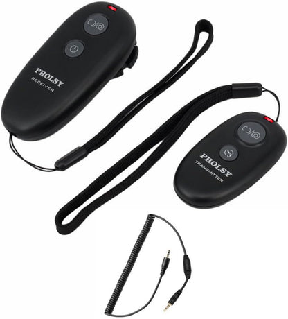 PHOLSY Camera Remote Shutter Release P6 Wireless Remote Control for Panasonic Lumix S5 S1 G95 G91 G90 FZ10002 G9 GH5 GH6 G85 G81 GX8 GX7 GH4 GH3 FZ2500 FZ2000 FZ1000 FZ300 FZ200 DMW-RSL1 RS2