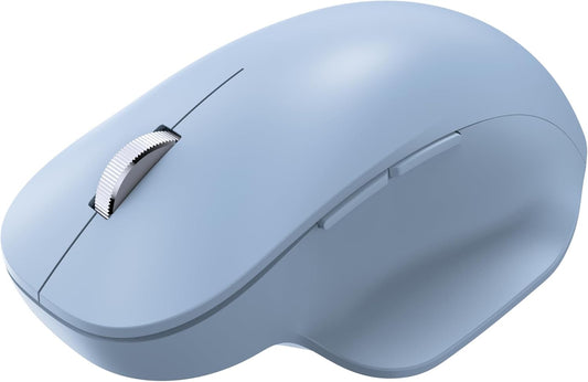 Incase Bluetooth Ergonomic Mouse – Designed by Microsoft – Two Thumb Buttons, Easy to Grip Thumb Rest, Precision Tracking, Connects 3 Devices, 15 Month Battery Life, PCs/Laptops (Pastel Blue)