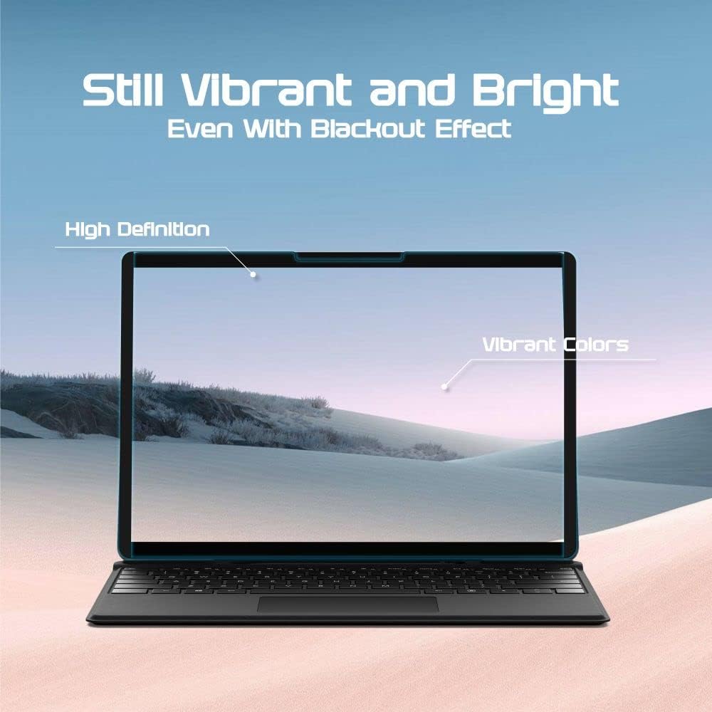 Computer Privacy Screen Filter for Widescreen Monitor - Anti-Glare, Blue Light Reduction, and Privacy Shield Protector - 24 Inch 16:10 Aspect Ratio
