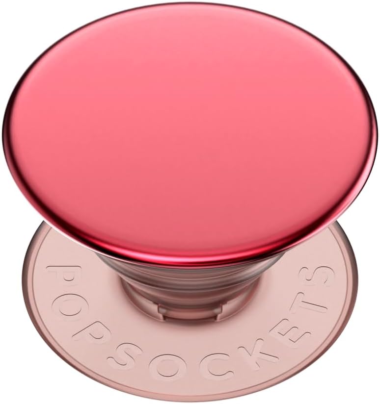 PopSockets Phone Grip with Expanding Kickstand, Adhesive Grip - Alum Rouge