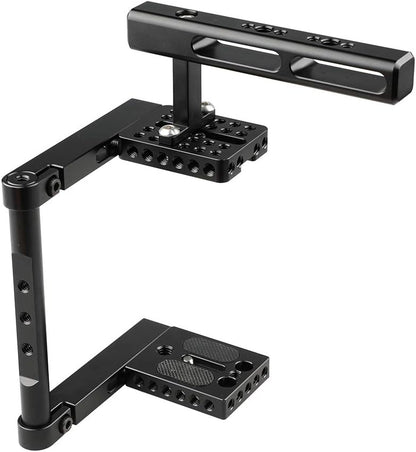 CAMVATE Basic Camera Cage Rig with Top Handle Universal Use - 1897