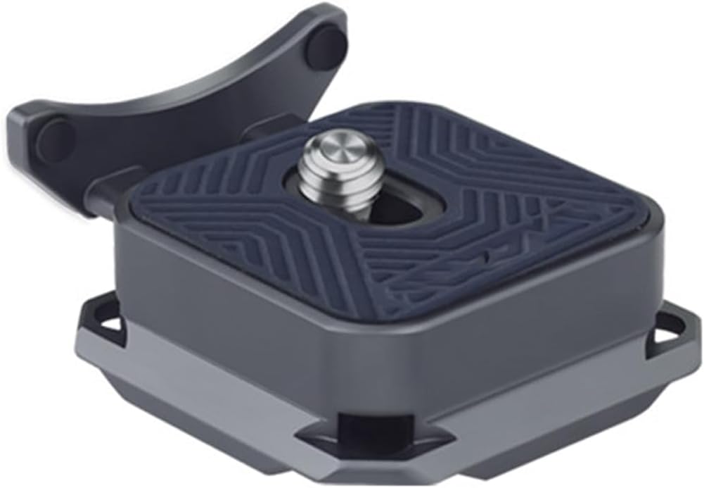 Camera Quick Release Plate Metal Anti-Deviation Universal Base Quick Release System QR Plate Camera Tripod Mount Adapter for DSLR/Mirrorless Cameras, Tripod, Monopod, Ball Head