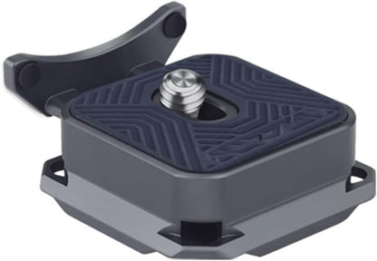 Camera Quick Release Plate Metal Anti-Deviation Universal Base Quick Release System QR Plate Camera Tripod Mount Adapter for DSLR/Mirrorless Cameras, Tripod, Monopod, Ball Head
