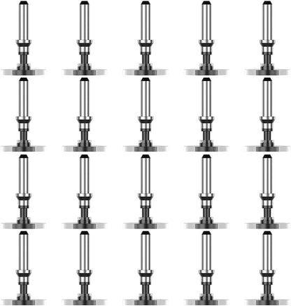 YuCool 20 Pieces Passive Stylus Pen Replacement Disc Tips, Universal Nibs Compatible with Capacitive Touch Screen