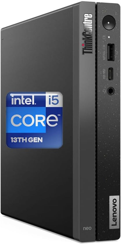 Lenovo ThinkCentre neo 50q Gen 4 Business MFF Desktop, 13th Gen Intel Core i5-13420H, 16GB RAM, 512GB PCIe SSD, Display Port, HDMI, RJ-45, Wi-Fi 6, Windows 11 Pro